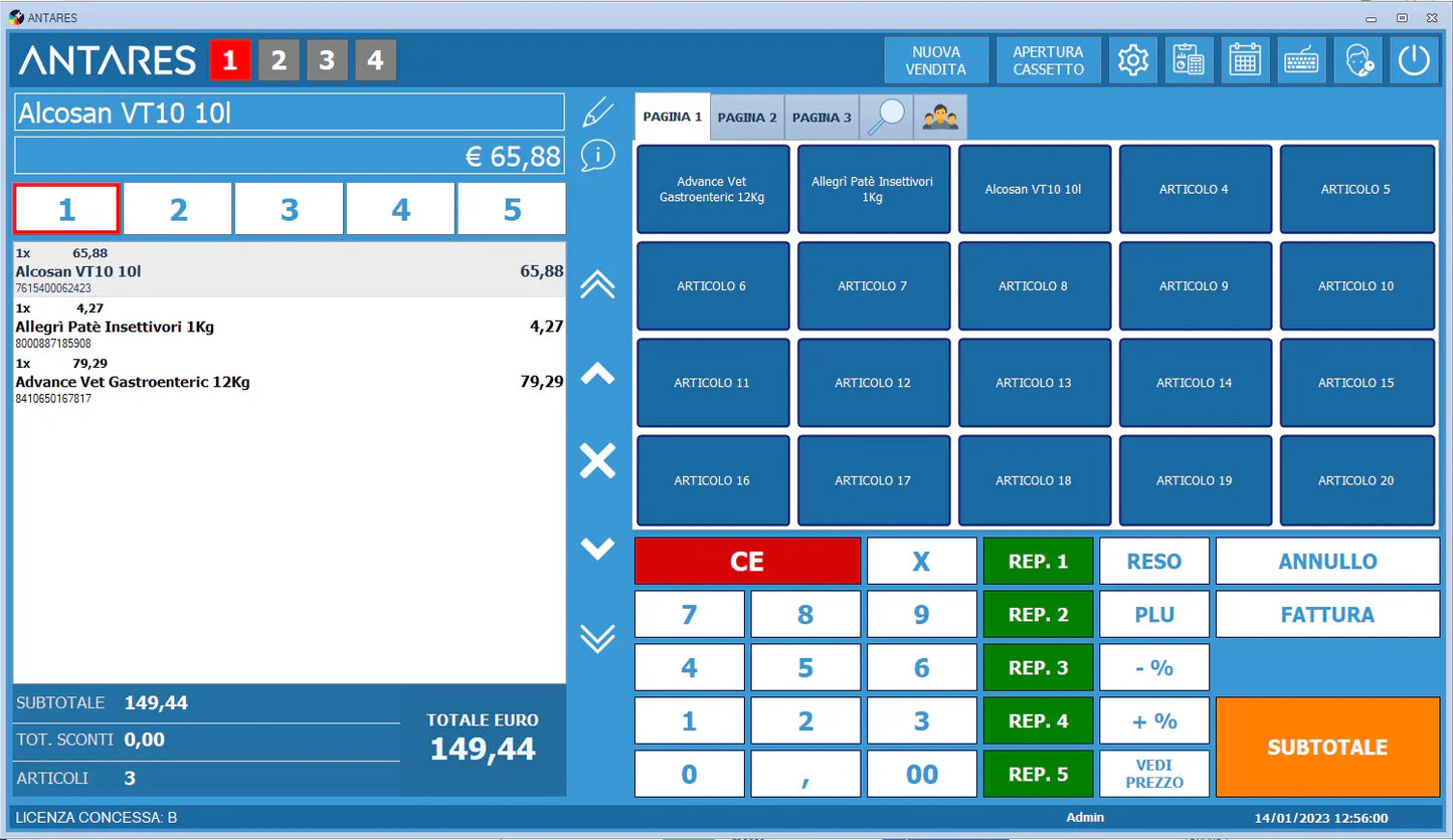 Software Gestionale Antares