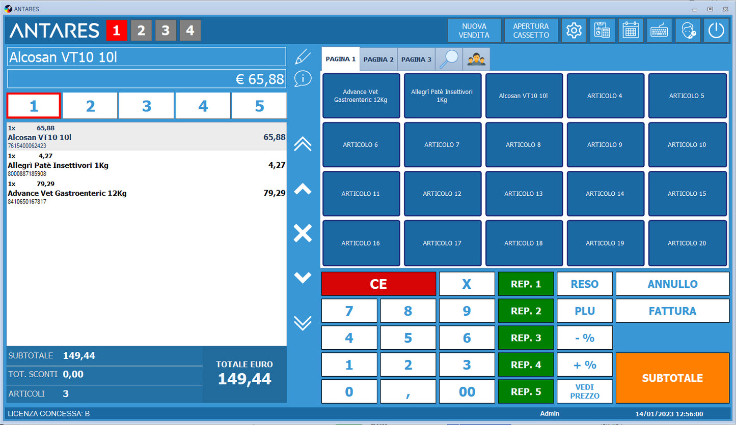 Rinnovo licenza software Antares