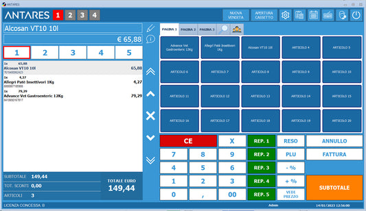Rinnovo licenza software Antares