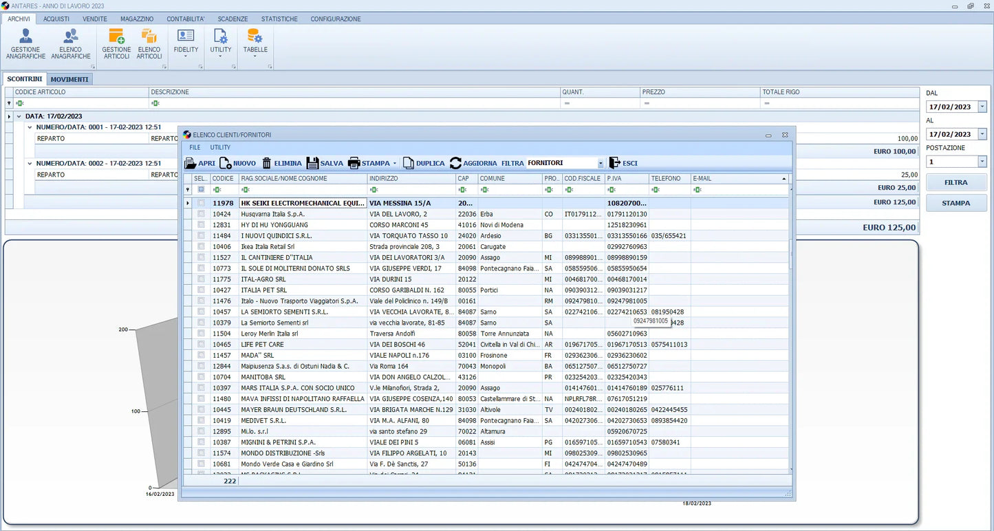 Software Gestionale Antares