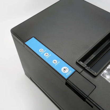 Stampante Termica POS 80mm con Taglierina Automatica, Velocità di Stampa 260mm/sec, USB+LAN