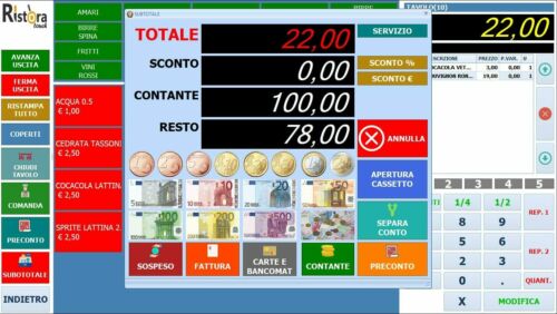 Licenza Software RistoraTouch